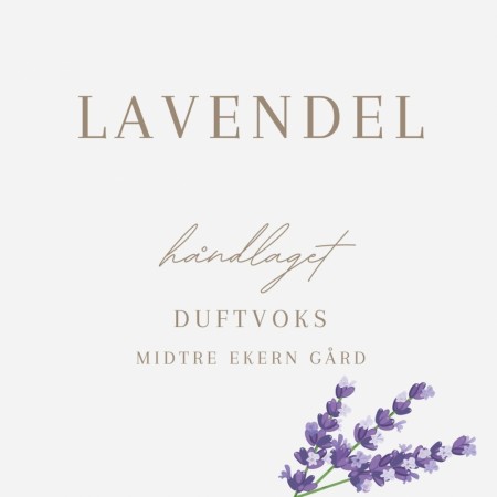 Duftvoks Lavendel